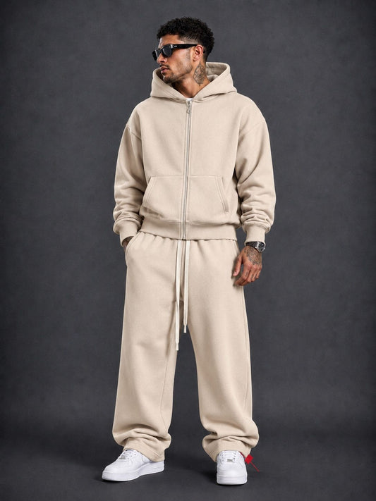 Herren Jogginganzug mit Zip Hoodie