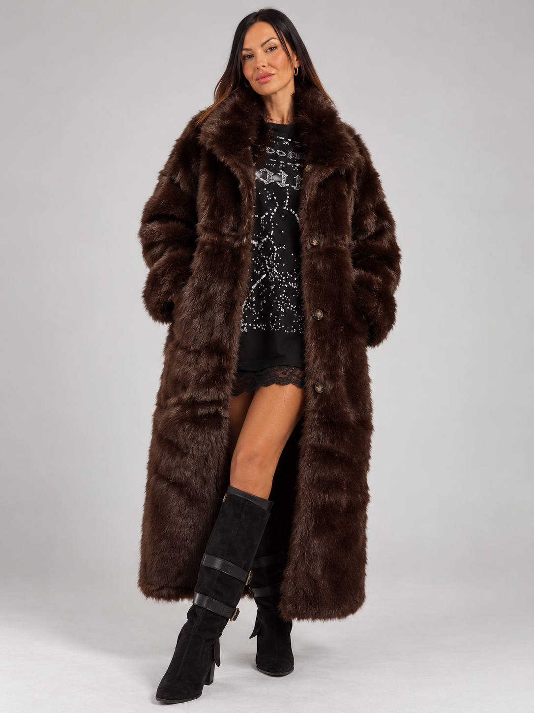 Wendbarer Mantel – zwei Looks in einem