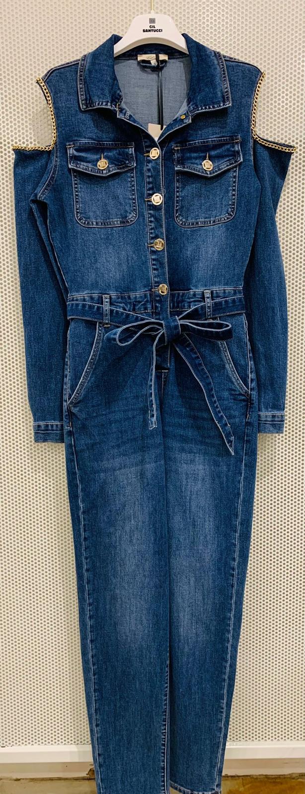 DENIM JUMPSUIT