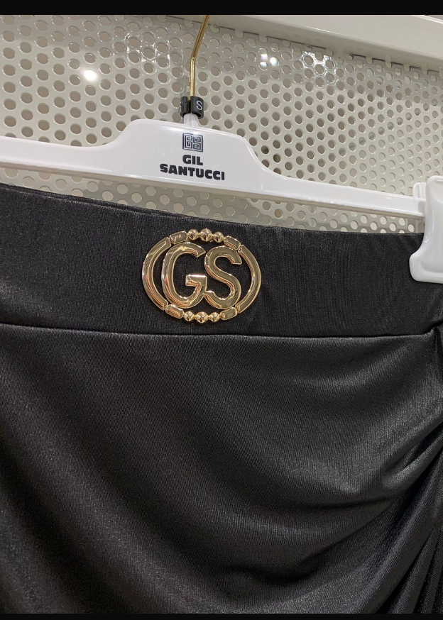 Gil Santucci Jupe mit Schlitz