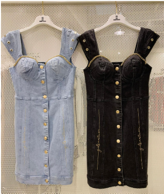 GIL SANTUCCI JEANSKLEID