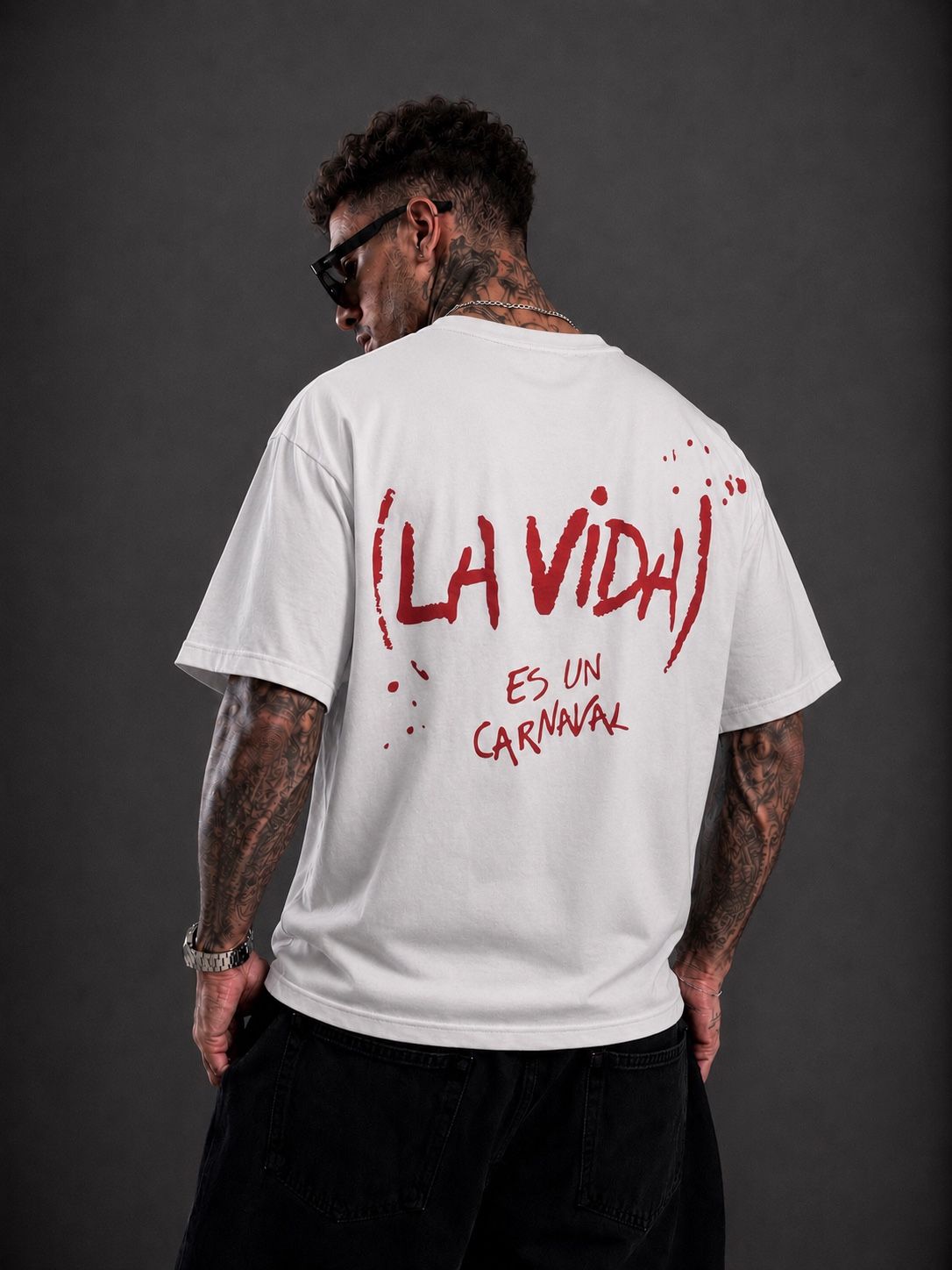 Oversize-T-Shirt La Vida