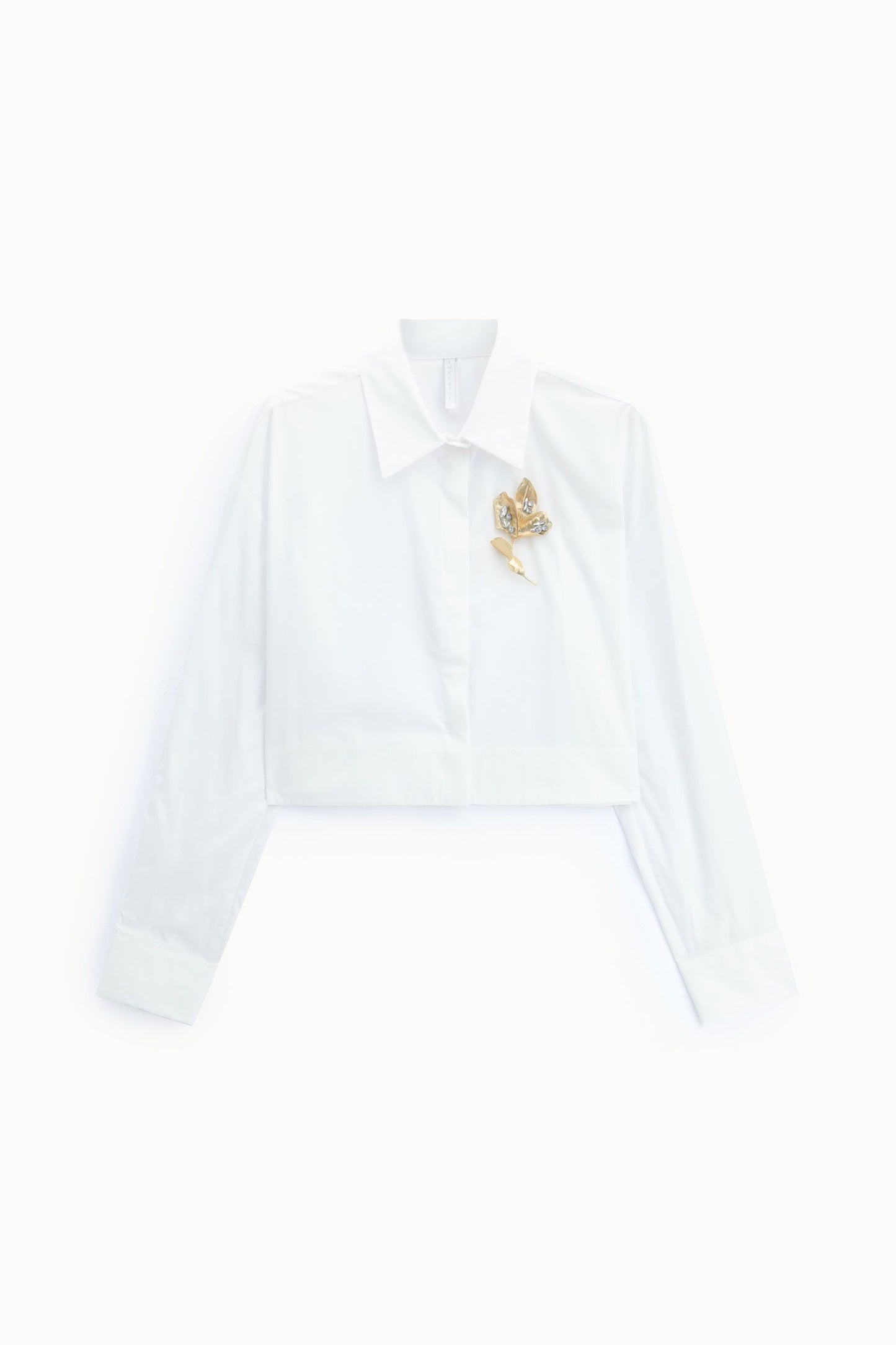 Imperial Cropped-Bluse