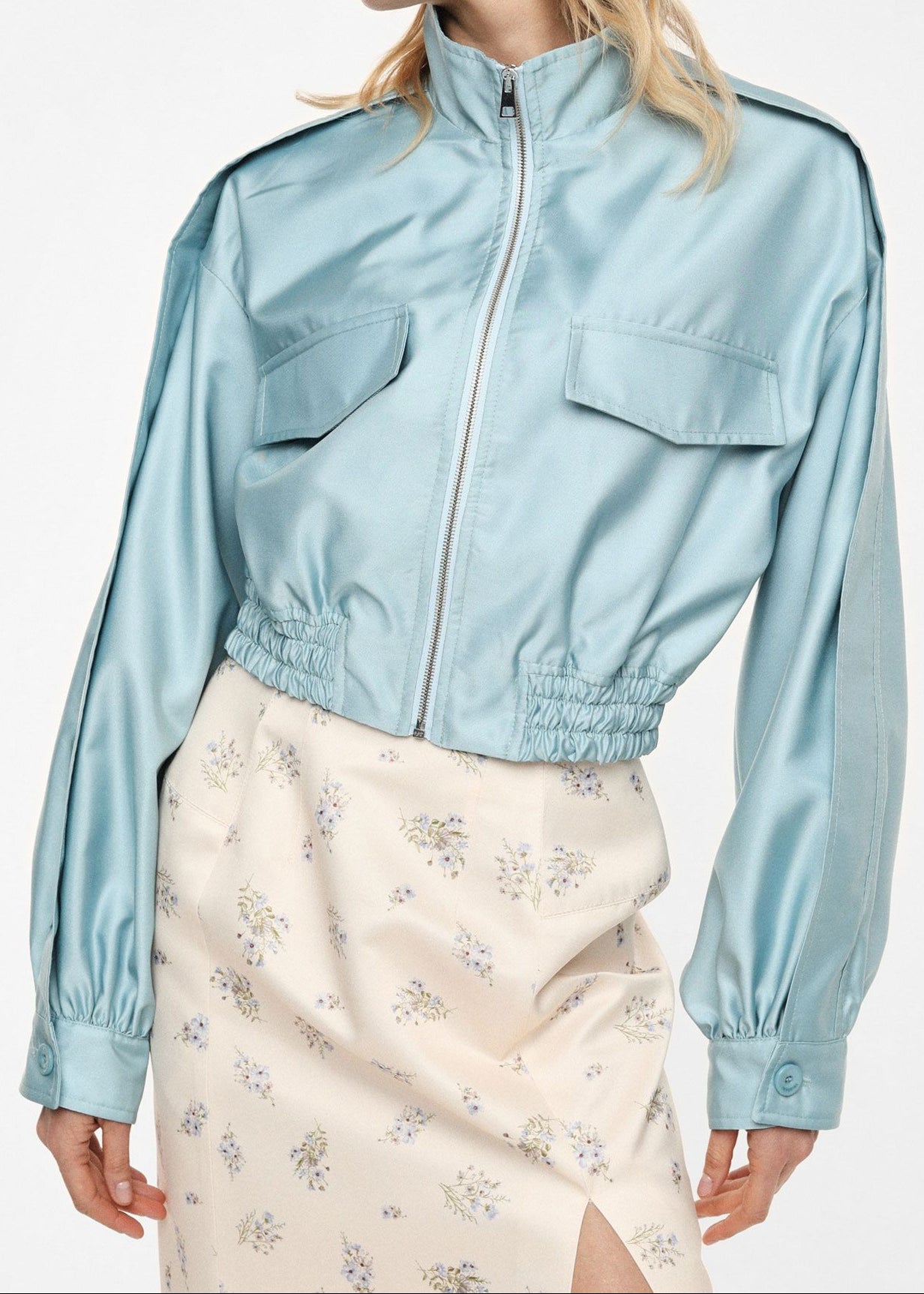 Kurze Bomberjacke