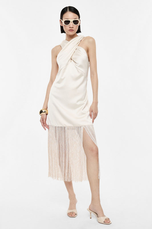 Kleid mit Fransen