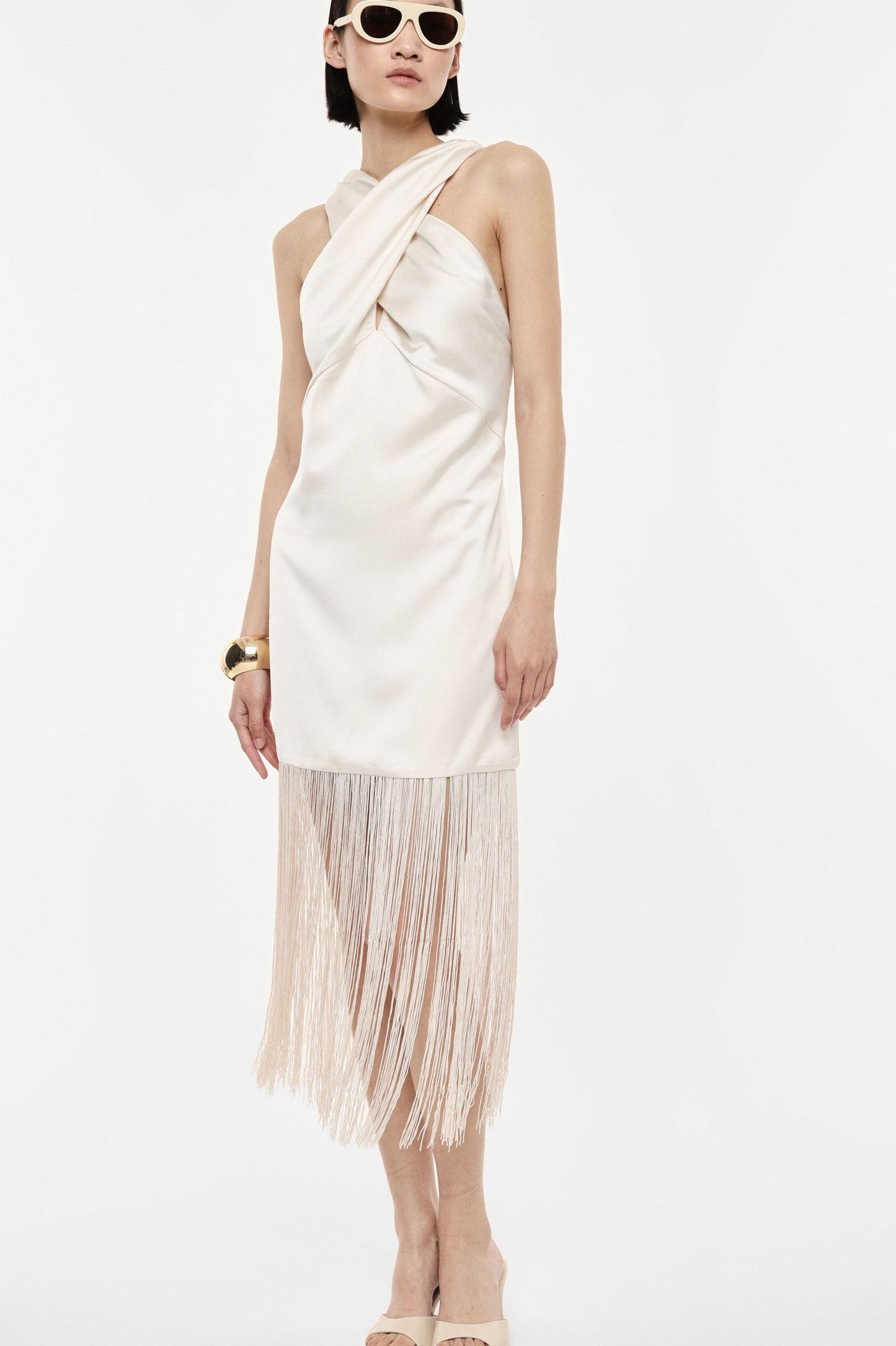 Kleid mit Fransen