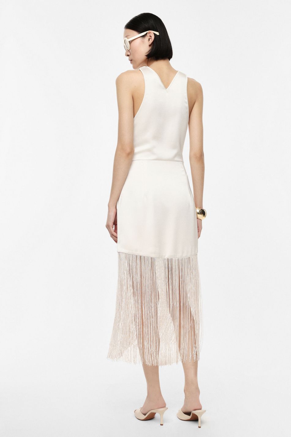 Kleid mit Fransen