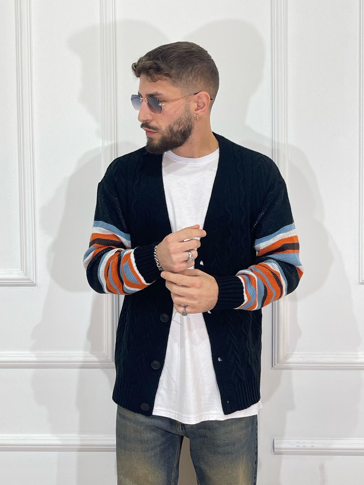 Cardigan mit Wüsten-Print