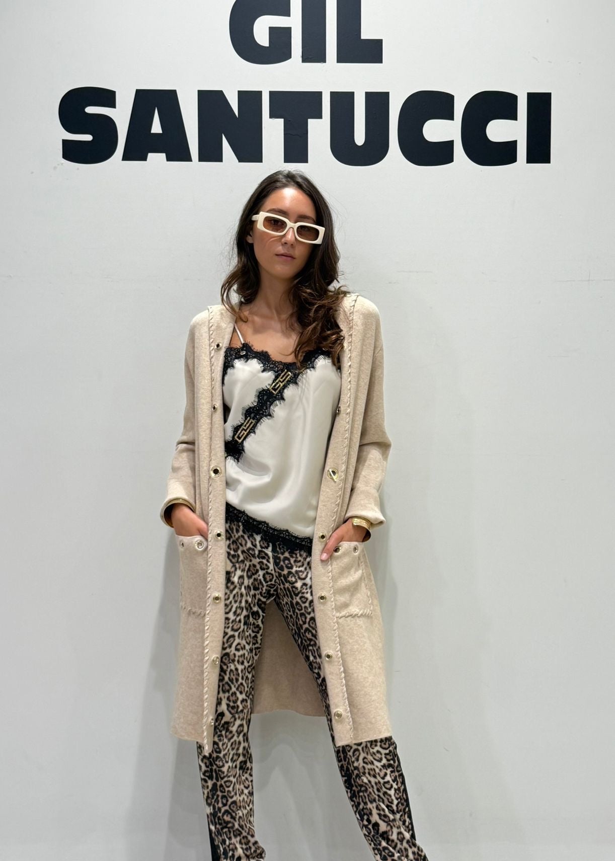 Gil Santucci Cardigan&Top