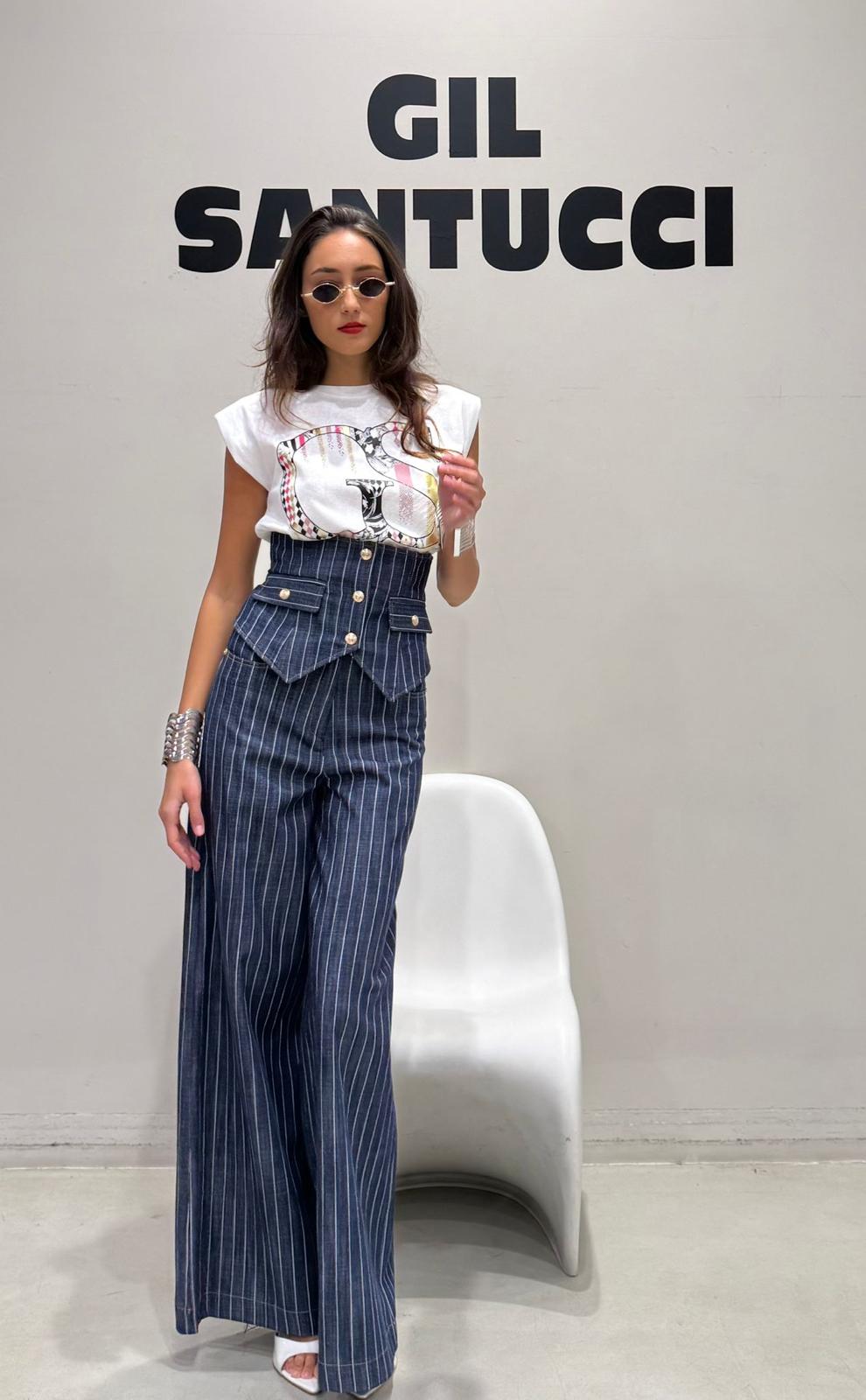 Jeans mit Bustier