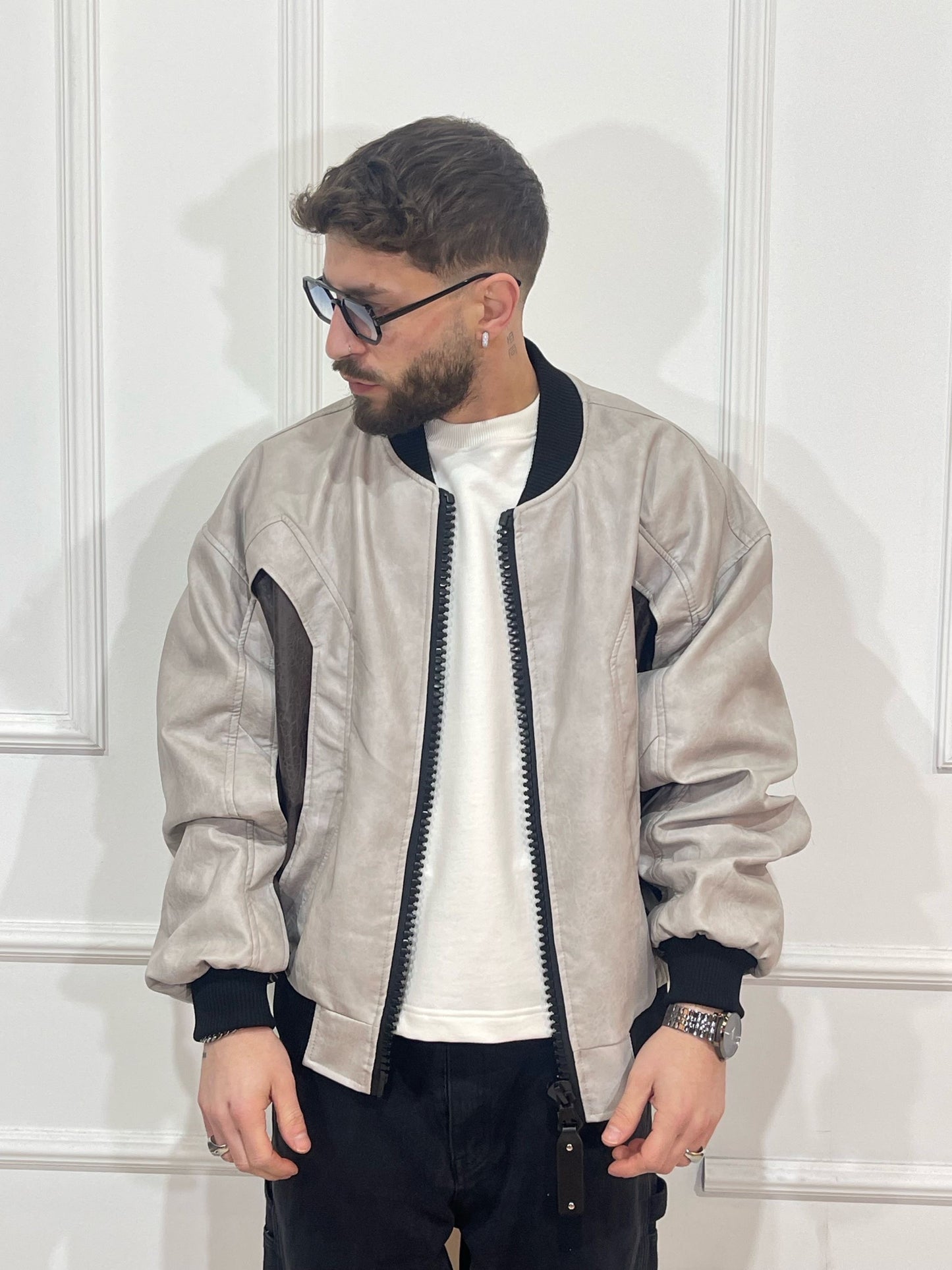 Oversize Bomberjacke