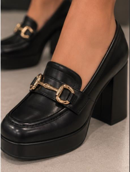 Elegante plateau-Loafer
