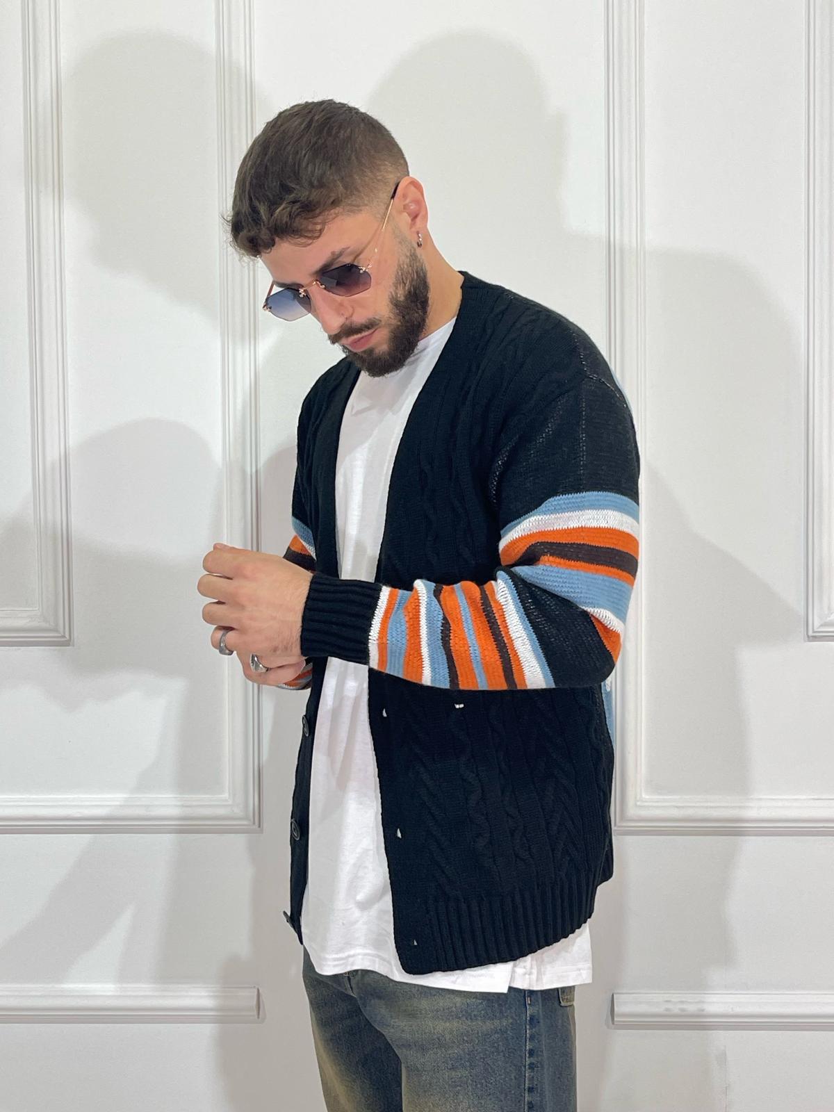 Cardigan mit Wüsten-Print