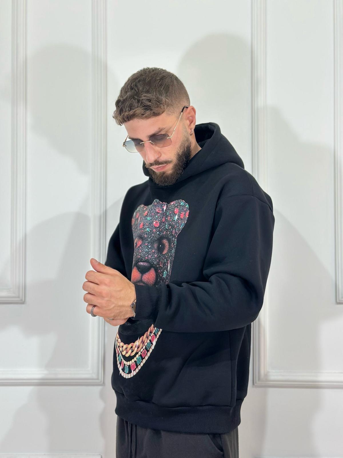 Hoodie mit Frontprint