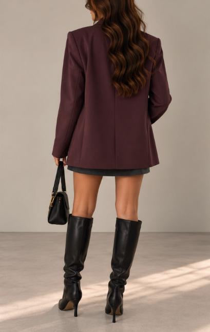 Locker geschnittener Blazer