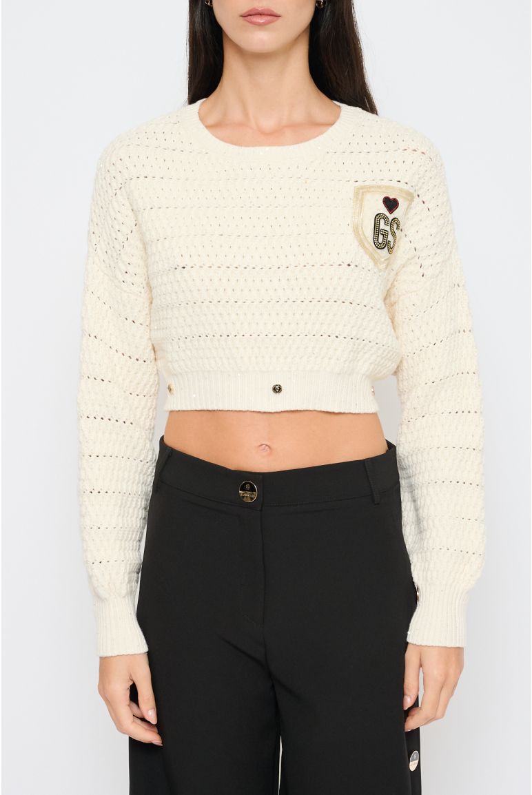 Gil Santucci Cropped Schild Trikot