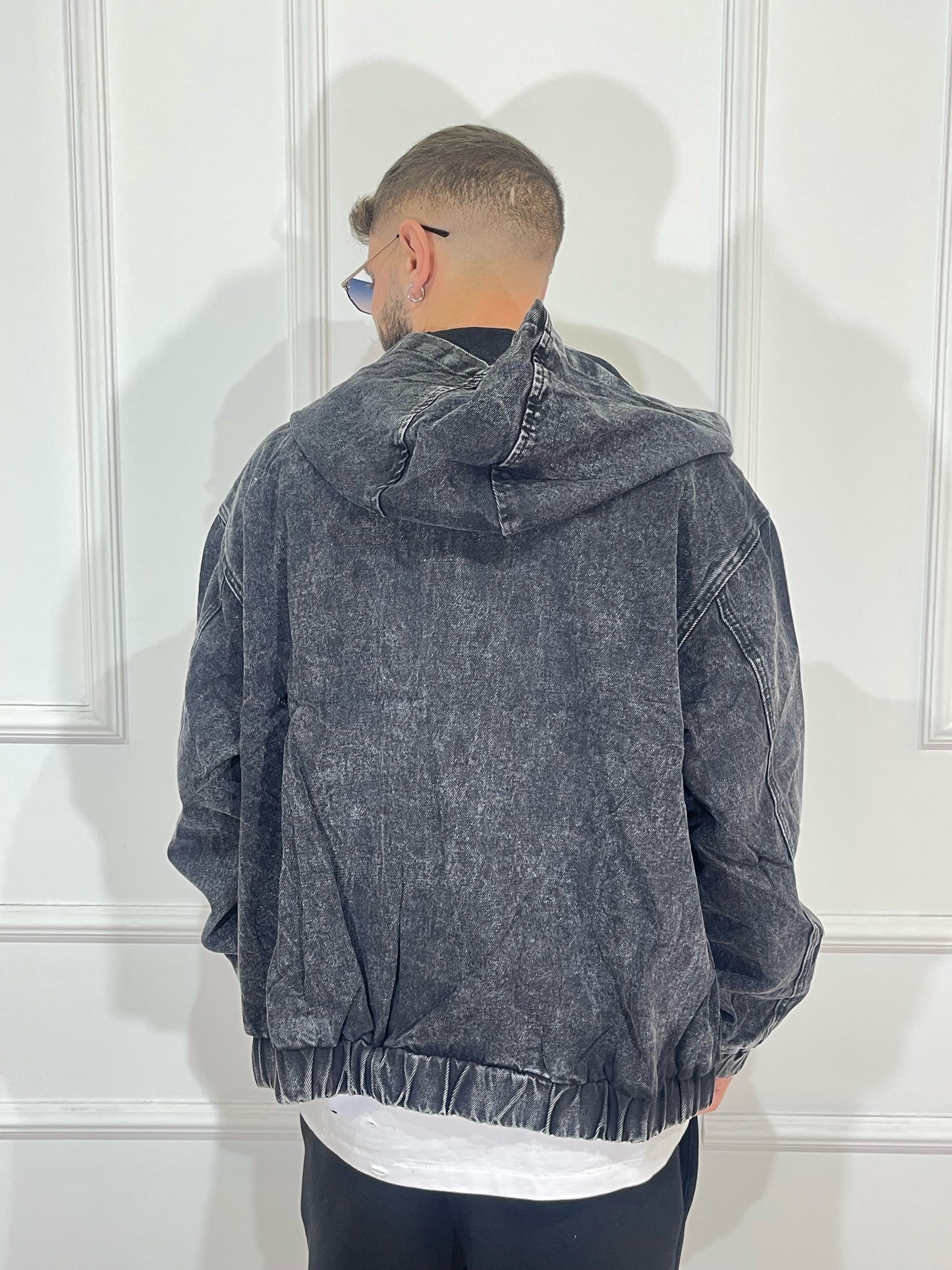 Jeans Bomber Jacke