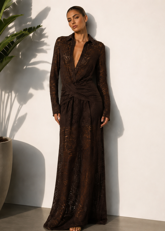 Spitzen Long Dresse MD