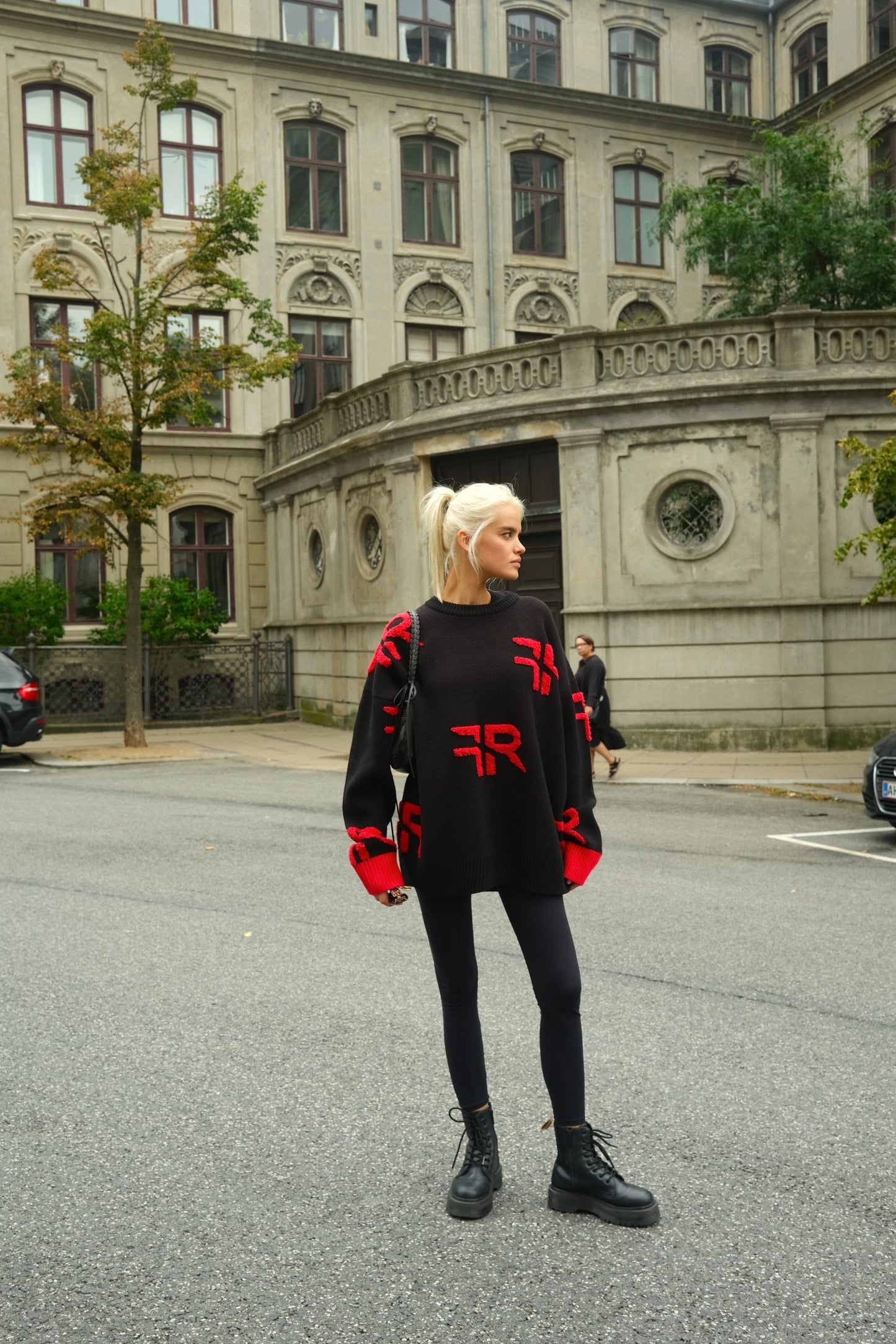 Freisi Merino Wool Jacquard Pullover