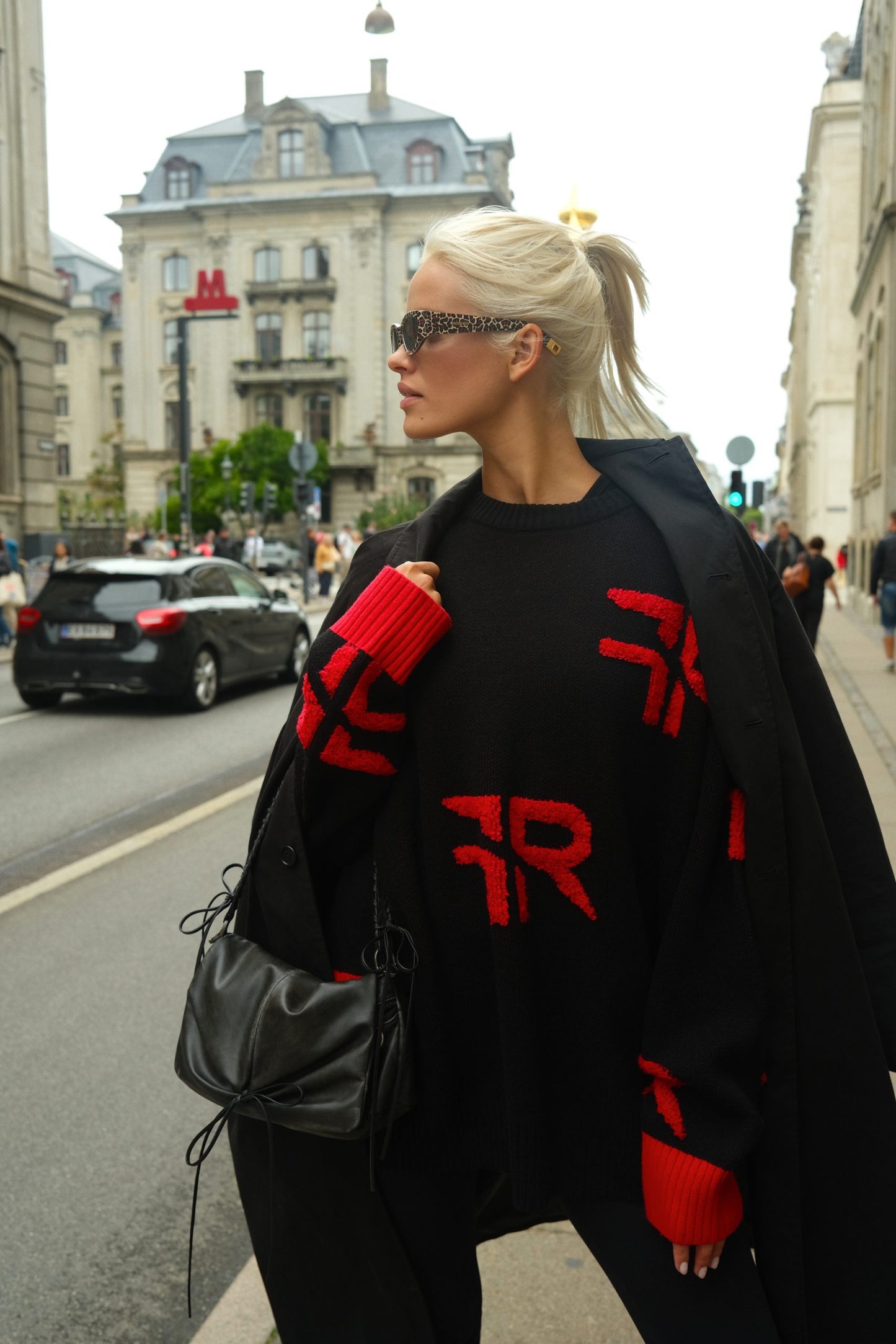 Freisi Merino Wool Jacquard Pullover